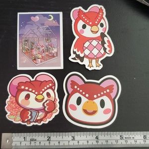 Animal Crossing Celeste sticker pack acnh